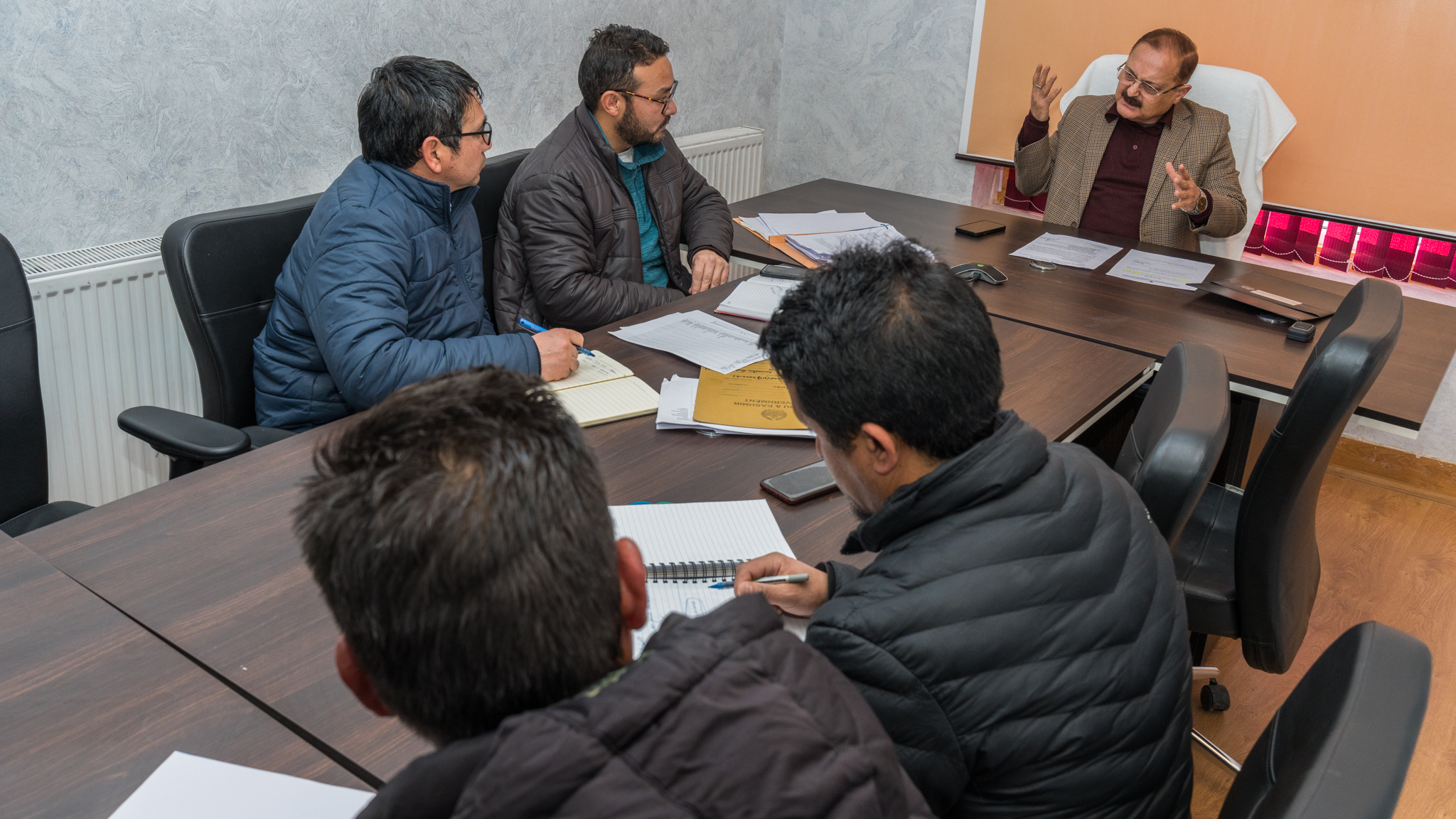 Principal Secretary, Planning Dev & Monitoring Dept, Dr Kotwal convenes meeting to discuss GDP of UT Ladakh