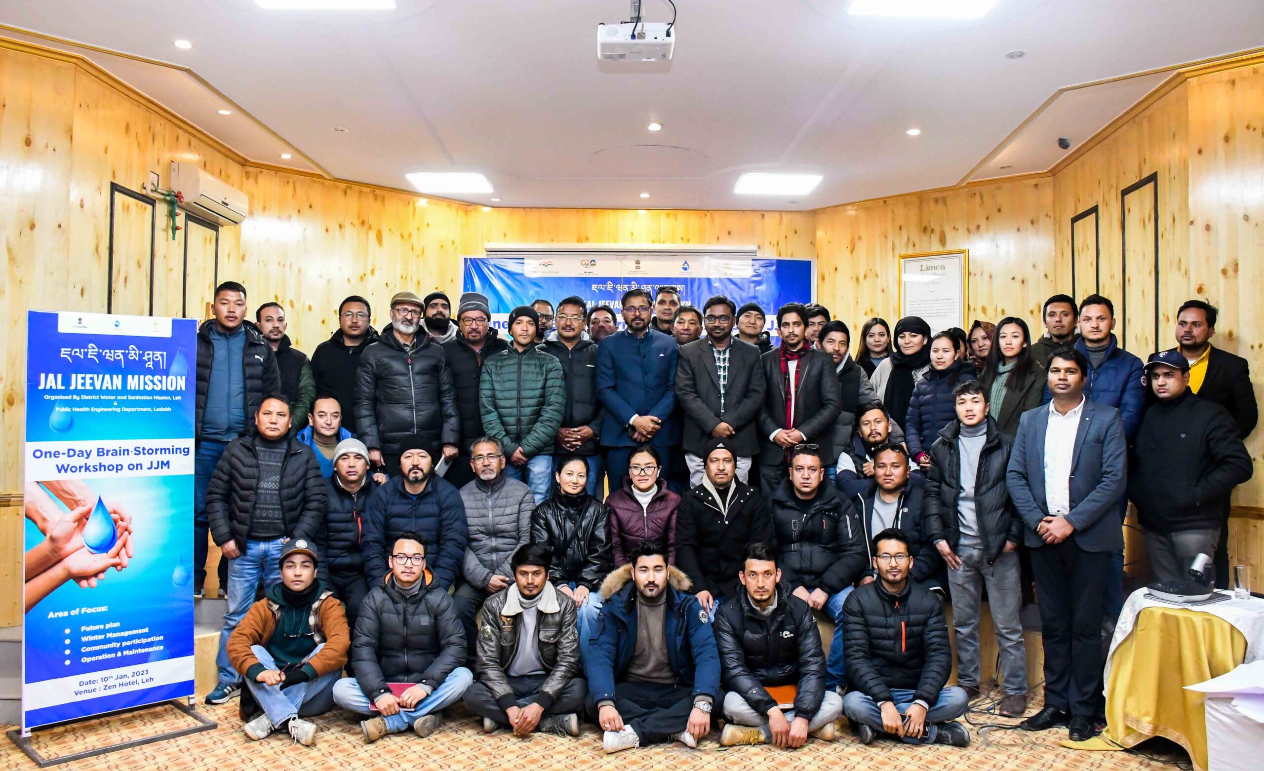 One-day brainstorming workshop on Jal Jeevan Mission in Ladakh