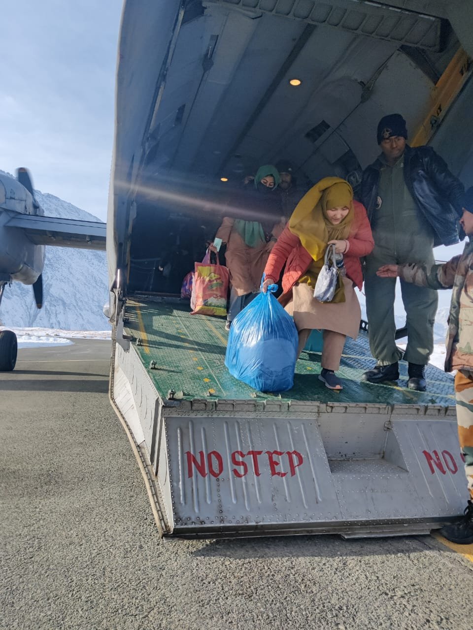 Indian Air Force commences courier services from Kargil to Srinagar, Jammu