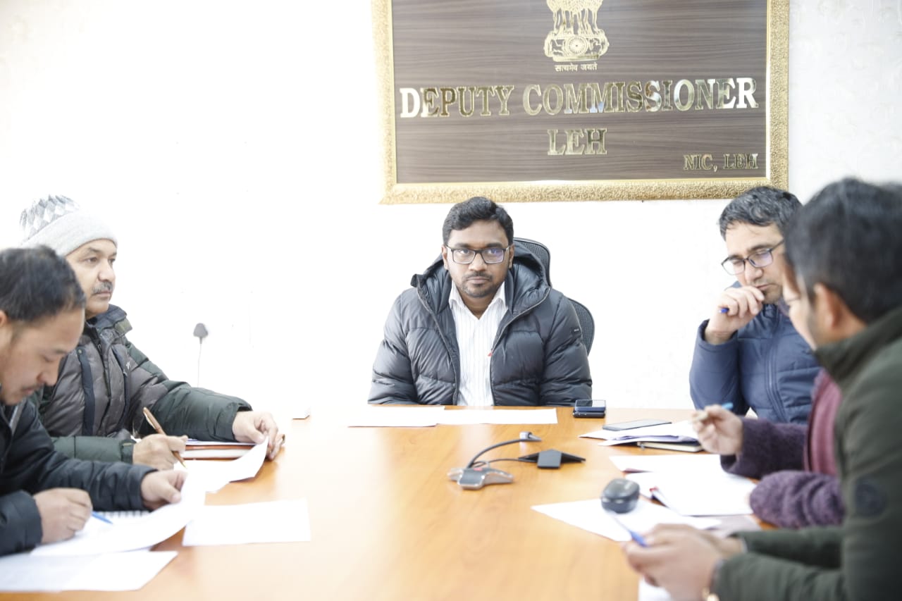 DC Leh discusses draft Annual Action Plan of RSETI 2023-24