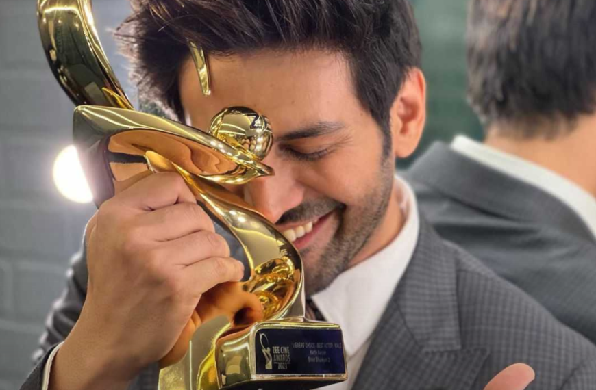 Kartik Aryan Expresses Gratitude After Winning His First Best Actor Award for Bhool Bhulaiyaa 2