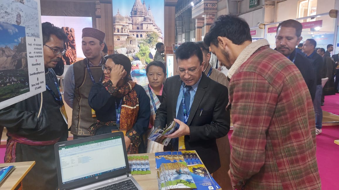 Tourism Department Ladakh participates in SATTE, 2023