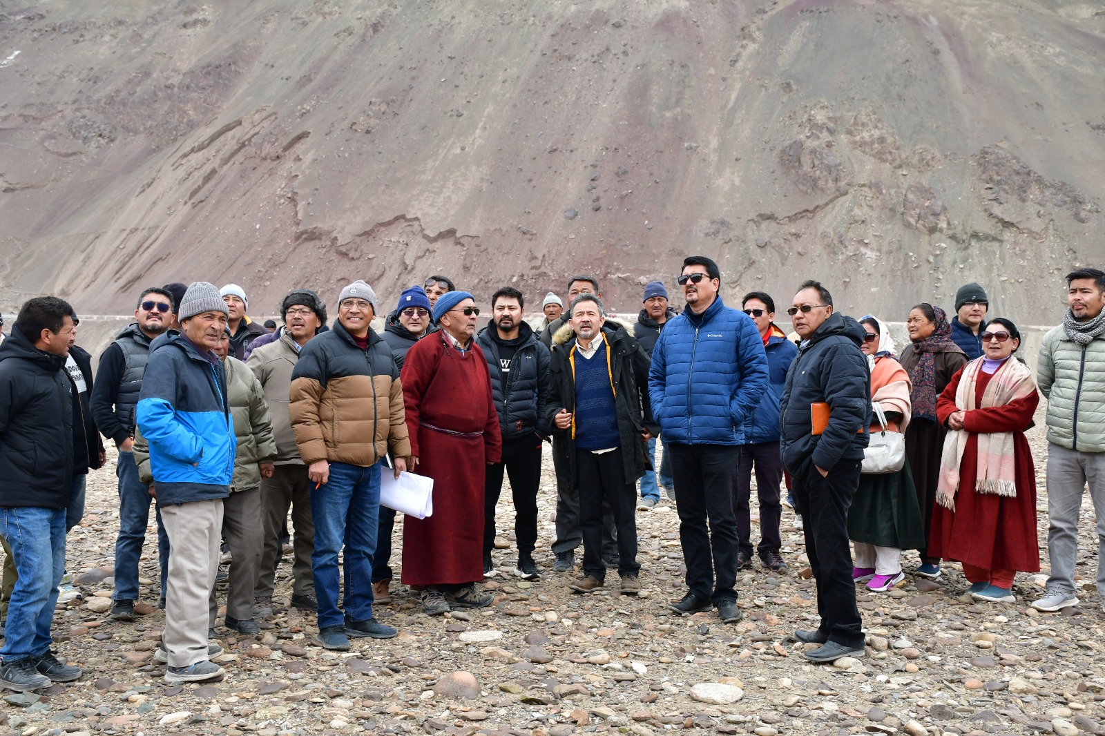 CEC, MP visit Zer-thang, Khaltse