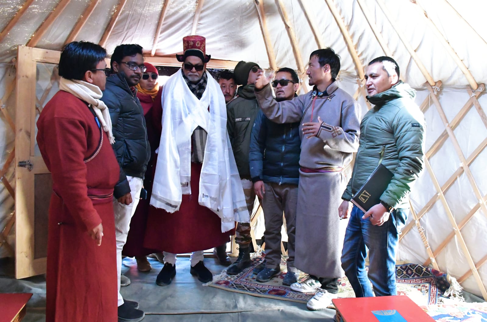 Union Minister Parshottam Rupala visits border villages in Ladakh