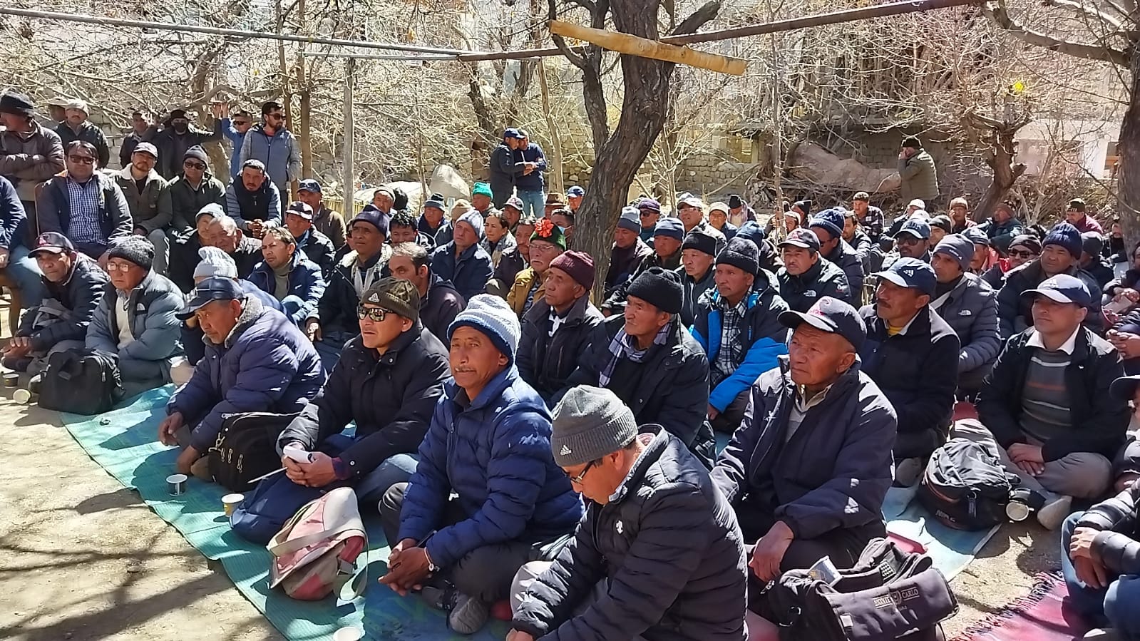 One day training on canopy management held at Khaltse