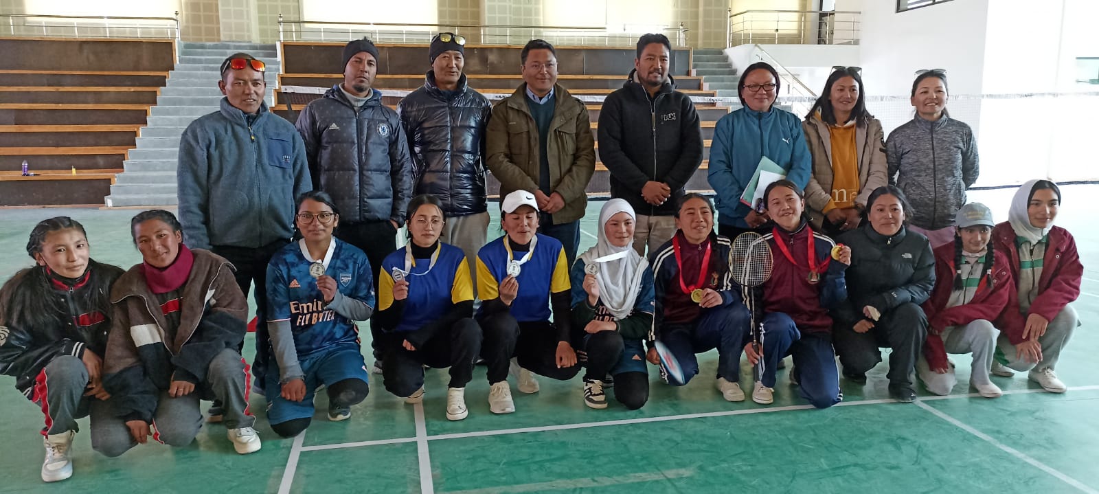 DYSS Leh organises badminton match