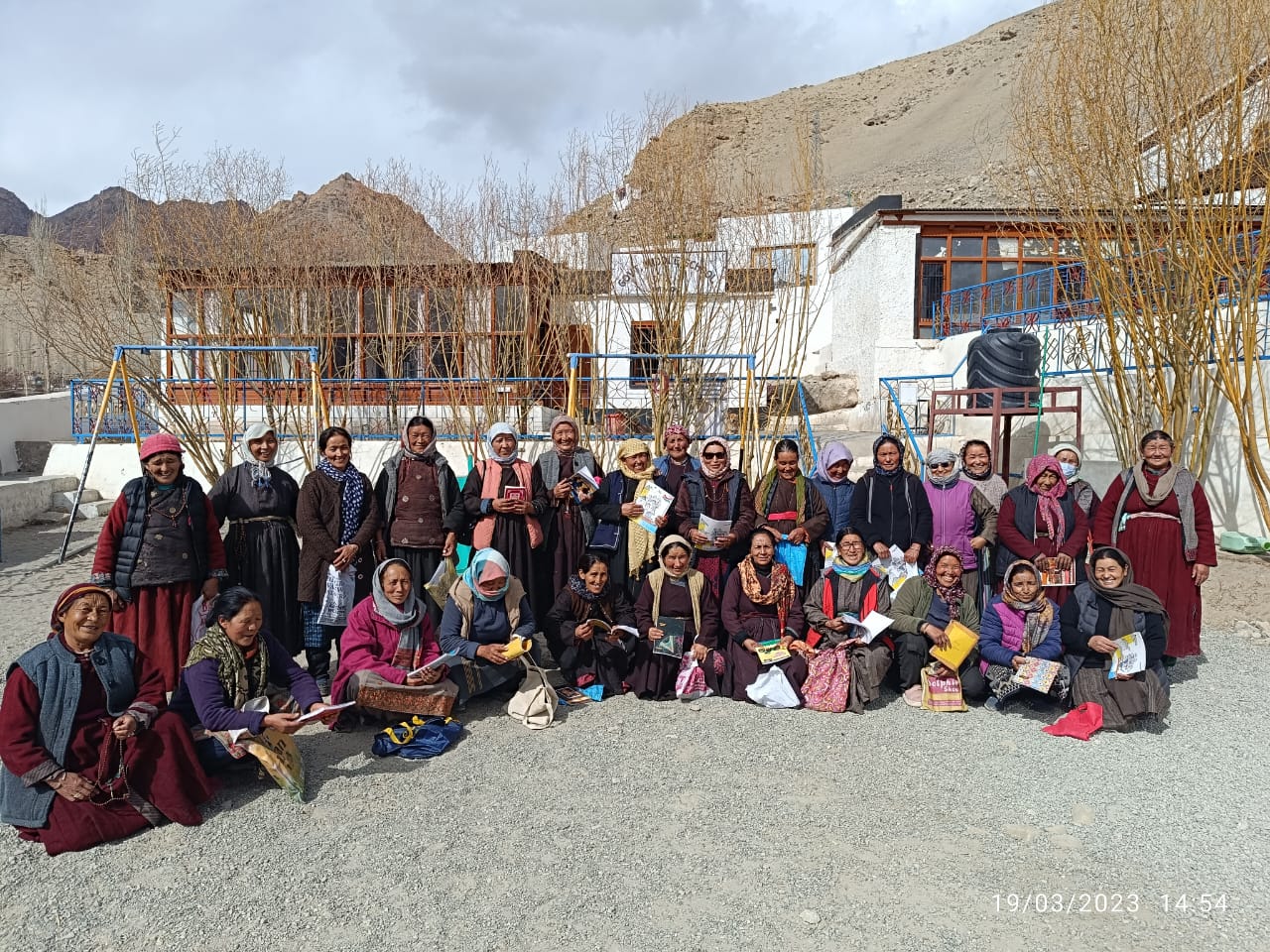 First assessment examination conducted for adult learners in Leh and Khaltse zone