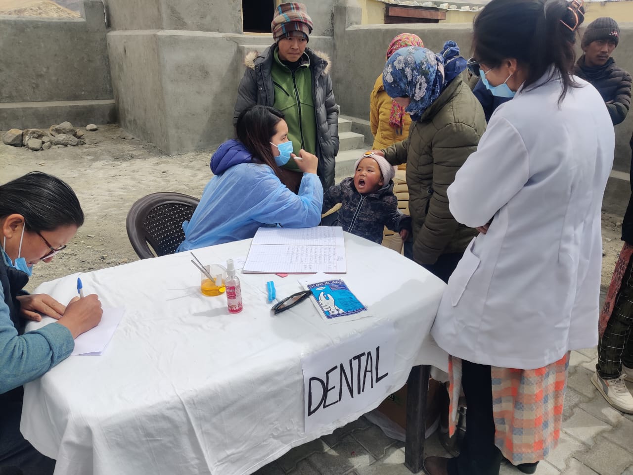 PHC Nyoma observes world oral health day in Leh