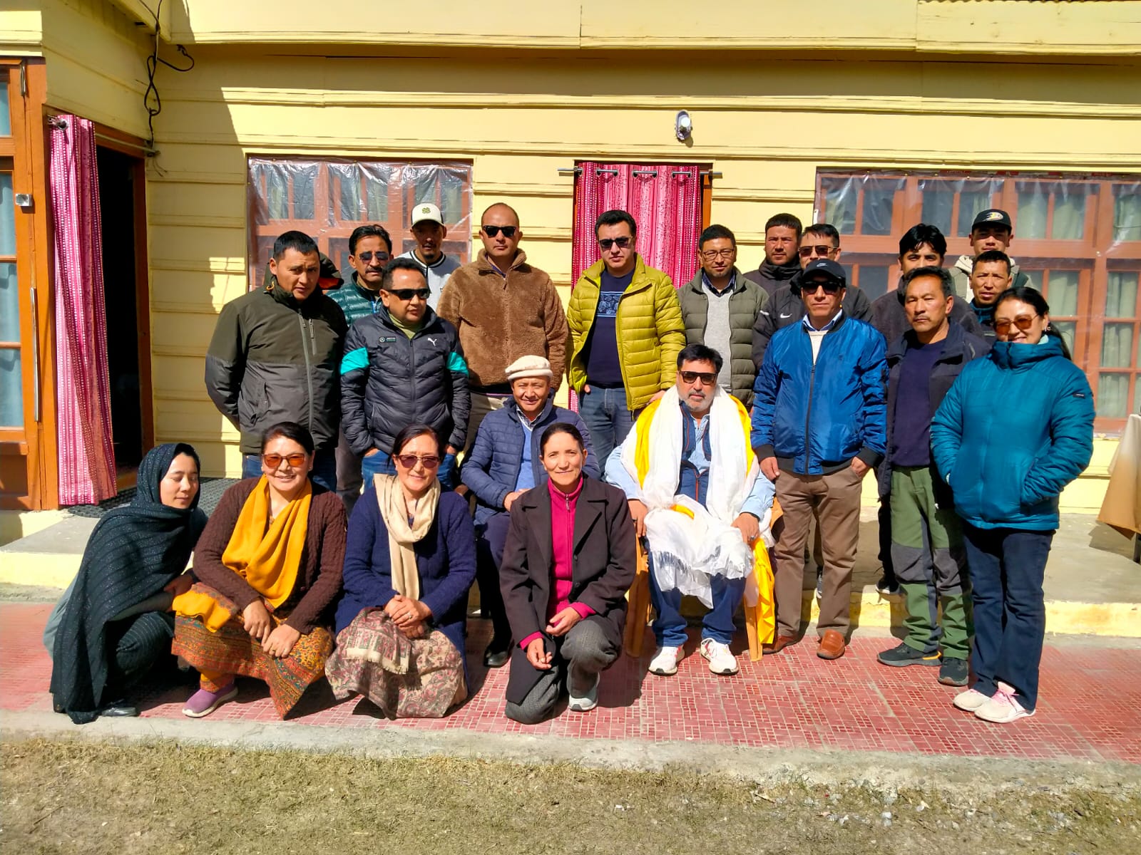 Fisheries Department, Leh bid farewell to Dr Mohmmad Raza Abbasi, Director ASH & Fisheries UT Ladakh