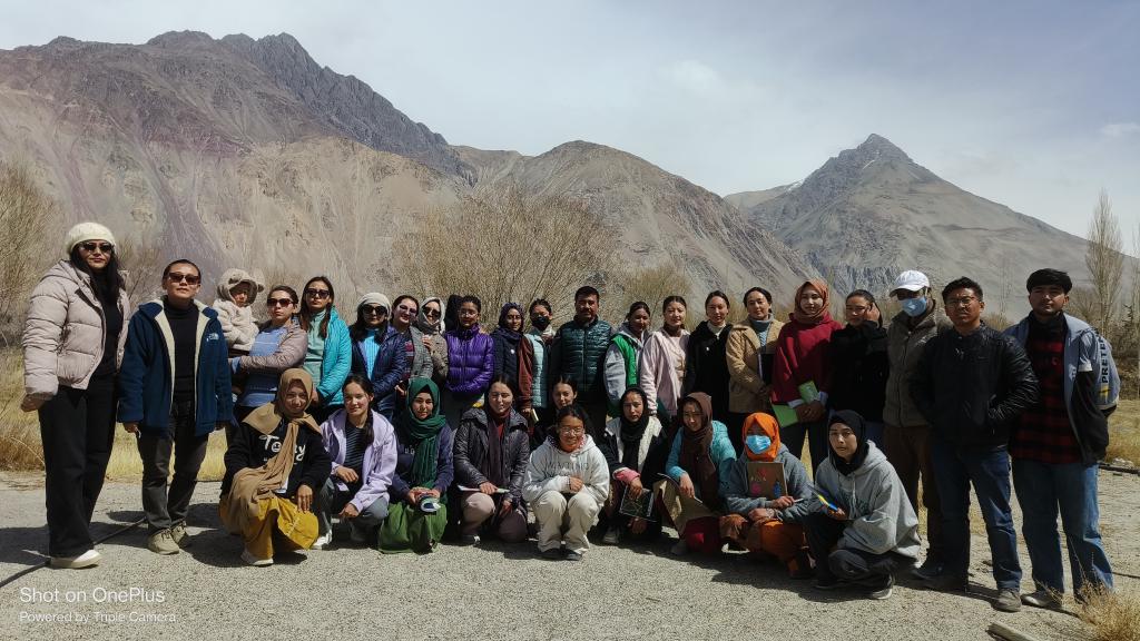 GDC, Nubra organises field visit to Hunder, Partapur & Skampuk villages under aegis of G20/Y20