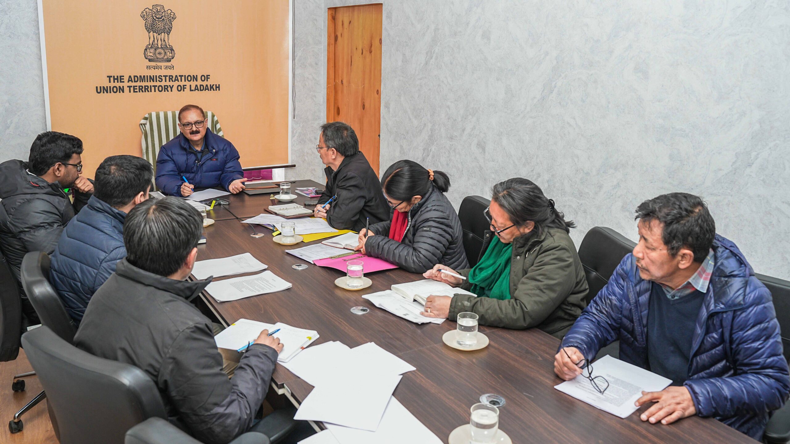 Principal Secretary Chairs Meeting to Review Healthcare Infrastructure in Leh