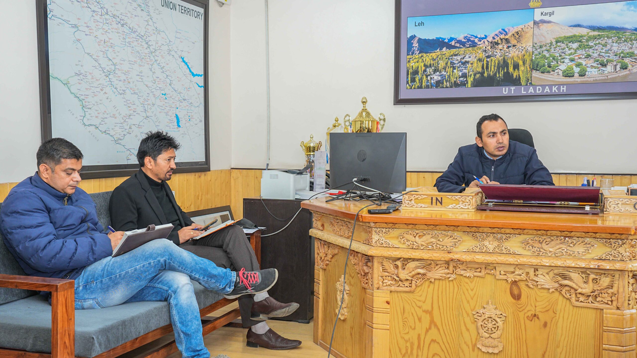 Secretary, Youth Services & Sports, Ladakh chairs meeting to discuss issues of National Cadet Corps (NCC)