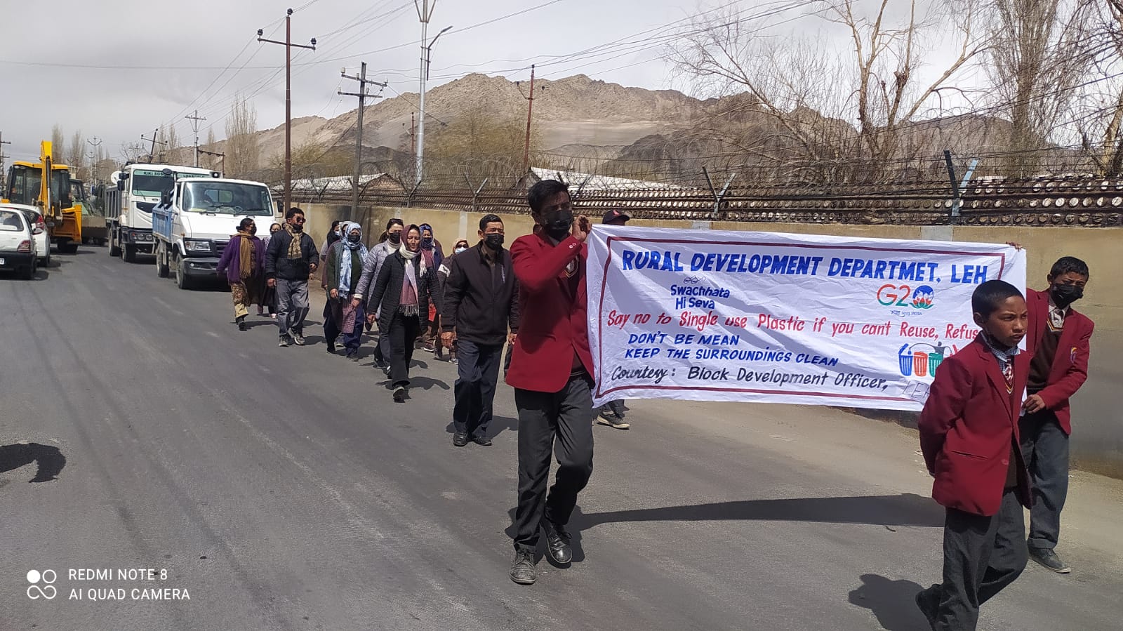 RDD Leh organises awareness-cum-sanitation prog in Spituk