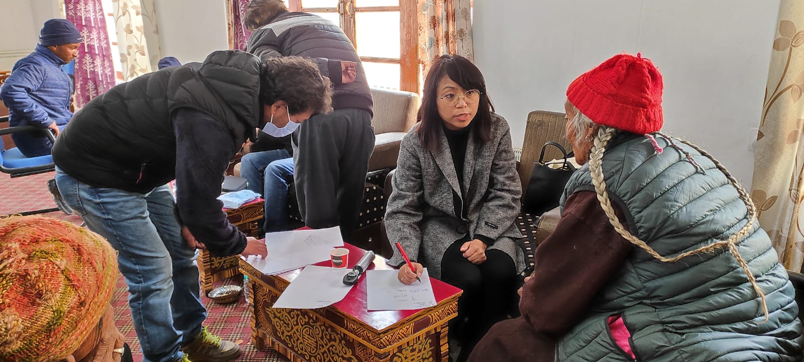 Assessment Camp for Senior citizens, PwDs held at Khaltse