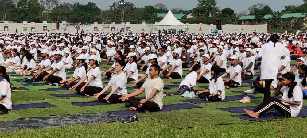 NISR Leh participates in Yoga Mahotsav at Dibrugarh