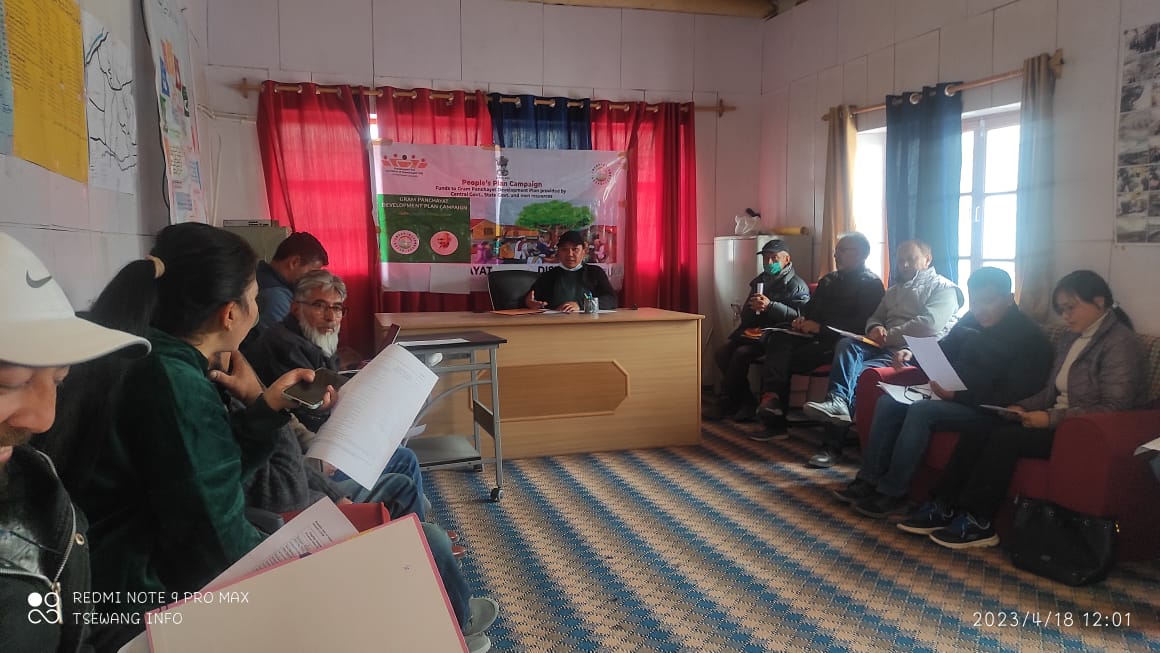 BDC Diskit chairs GPDP workshop at Diskit Nubra