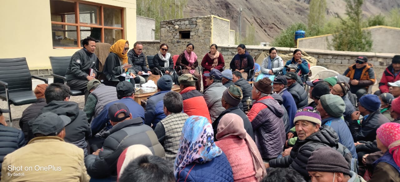 Sheep Husbandry Dept Leh organises breeders’ awareness camp at Khaltse