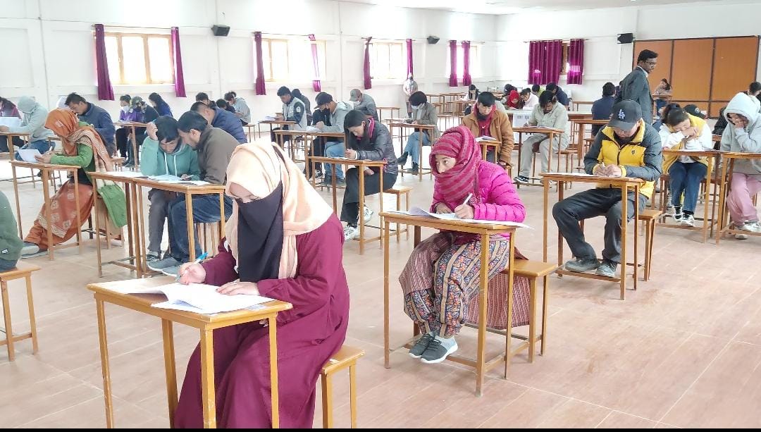 LAHD-SSRB successfully conducts OMR-based Written Examination for 362 District Cadre Posts