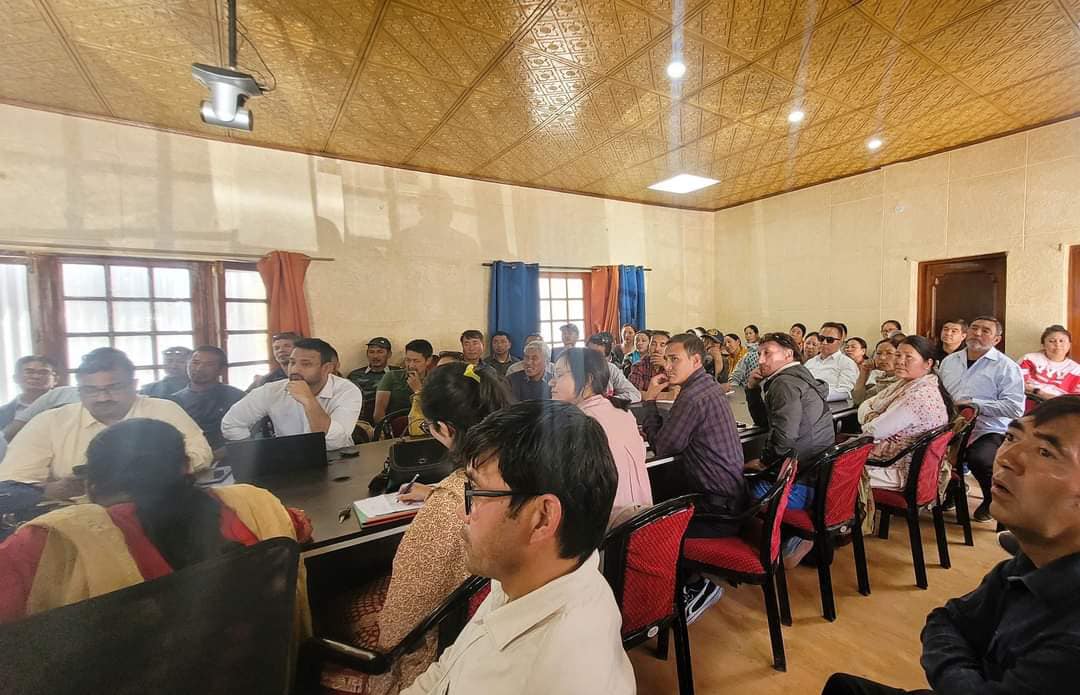 Animal Husbandry Department Leh organises Bharat Pashudhan training session