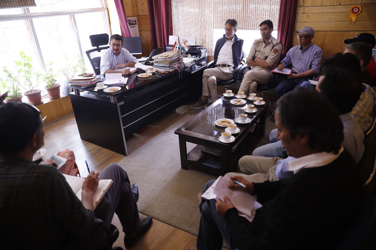 ADC Leh holds meeting to discuss arrangements for Muharram