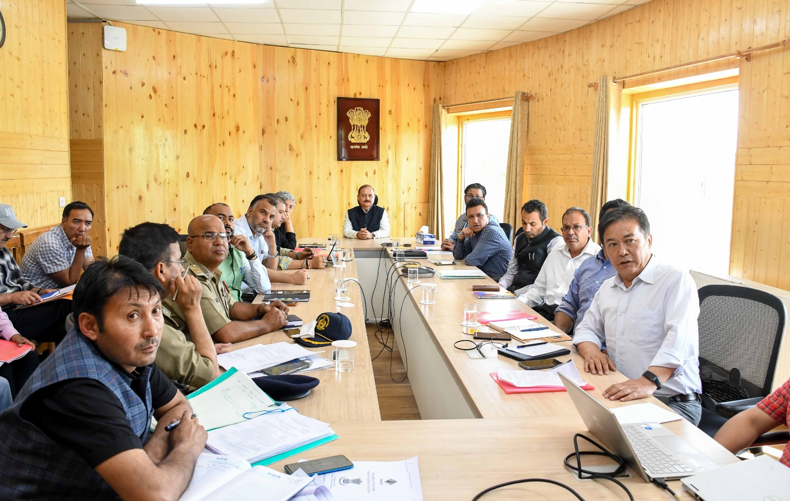 “Empowering Ladakh’s Connectivity: Advisor Kotwal Chairs UT level Committee Meeting Recommending Projects Worth Rs 2744.80 Cr”