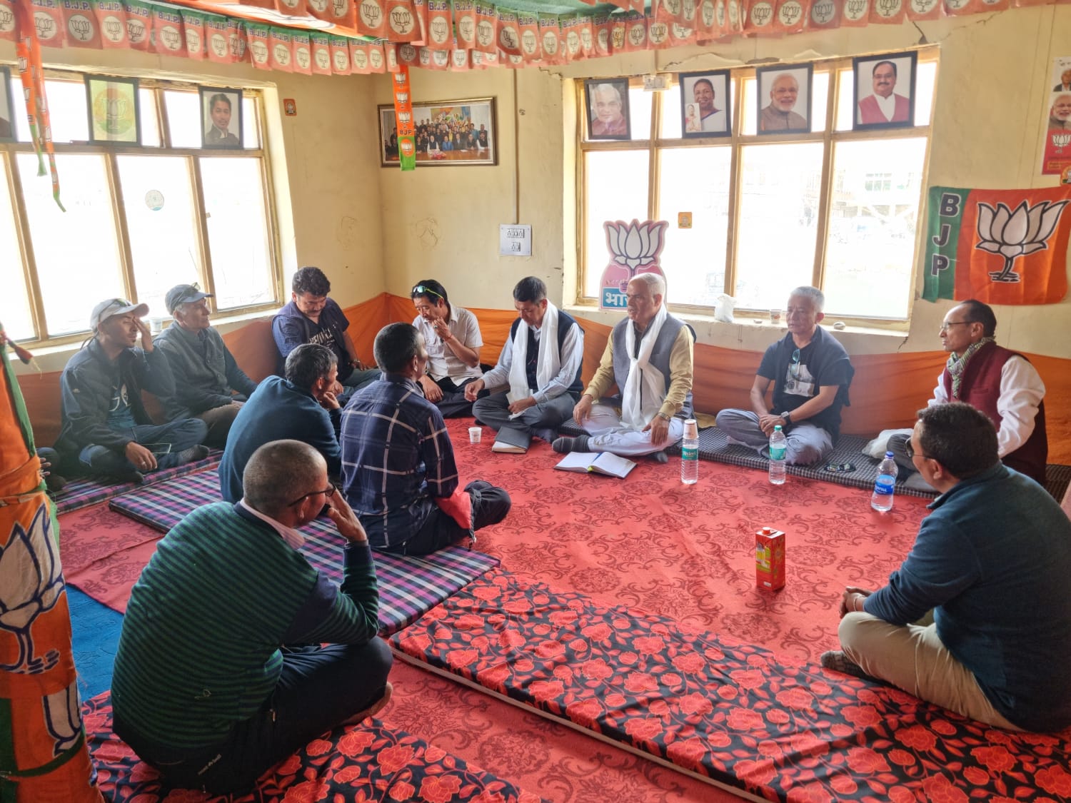 Ashok Koul exhorts party leaders to win all seats of Zanskar in LAHDC elections