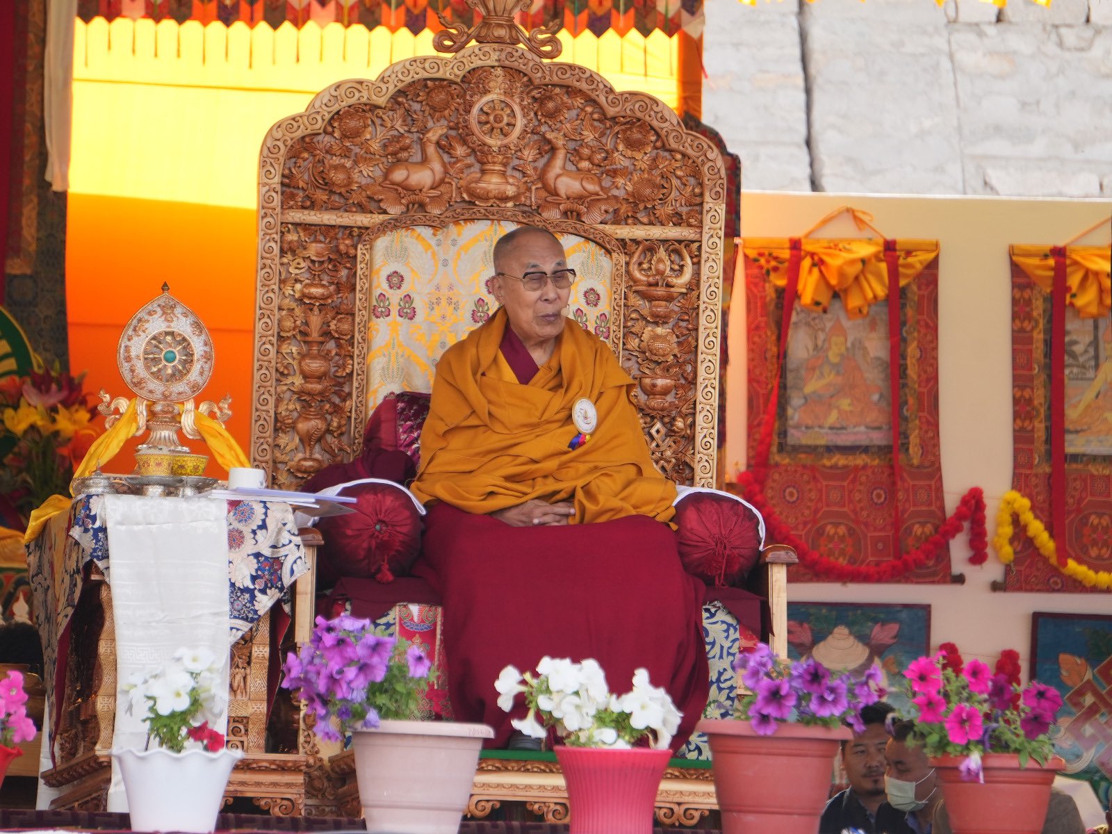 His Holiness the 14th Dalai Lama inaugurates Ladakh Yarchos Chenmo in Leh