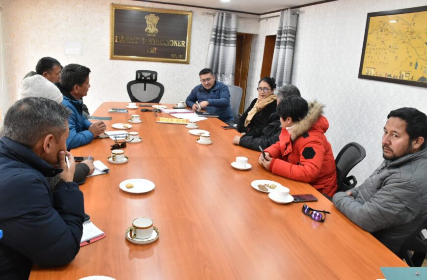 ADC Leh reviews arrangements for celebration of Losar Festival