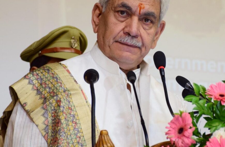 LG Manoj Sinha pays humble tributes to Jallianwala Bagh massacre martyrs on 105th anniversary