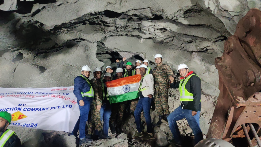 BRO achieves breakthrough of 700-meter long Naushera tunnel on Jammu-Poonch  highway | Take One