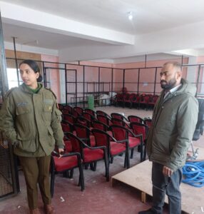 DC/District Election Officer, Leh assesses Strong Room & Counting Center…