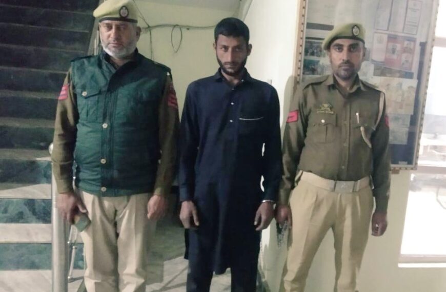 Doda police apprehend absconder evading arrest for 3 years