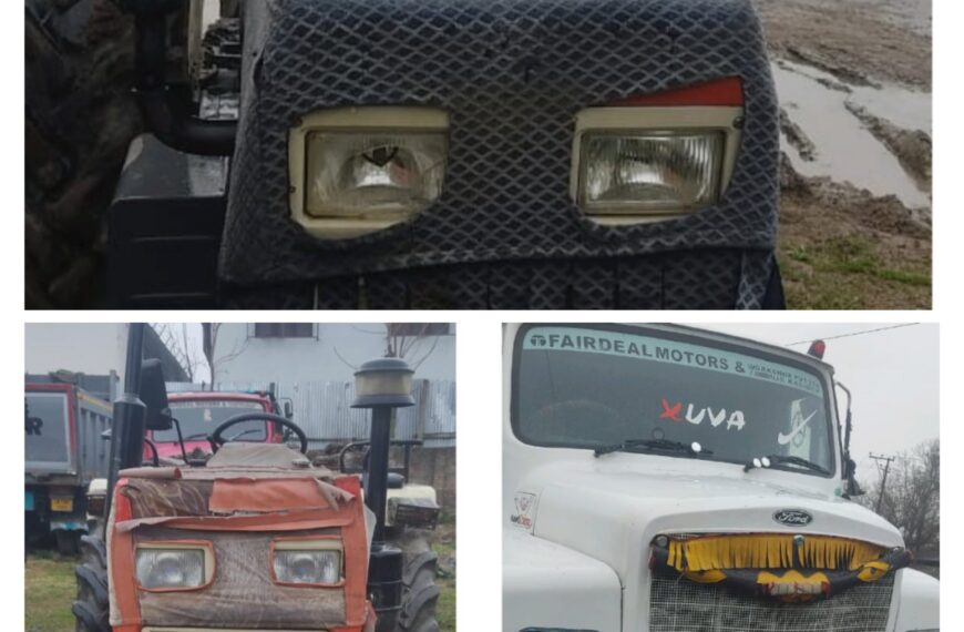 Bandipora Police seize 3 vehicles in crackdown on illegal mining