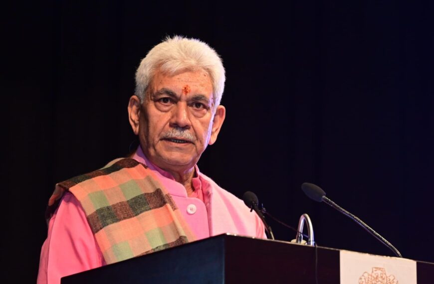 LG Manoj Sinha extends wishes on Buddha Purnima