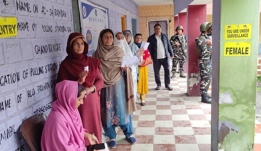 Lok Sabha Polls: Ramban records 8% Polling by 9 am