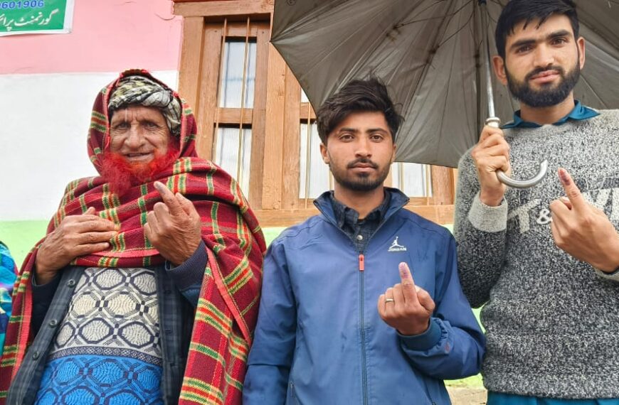 22.60% voter turnout in Udhampur Lok Sabha upto 11 am