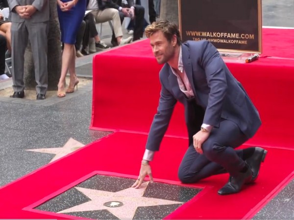 Chris Hemsworth gets a star on the Hollywood Walk of Fame