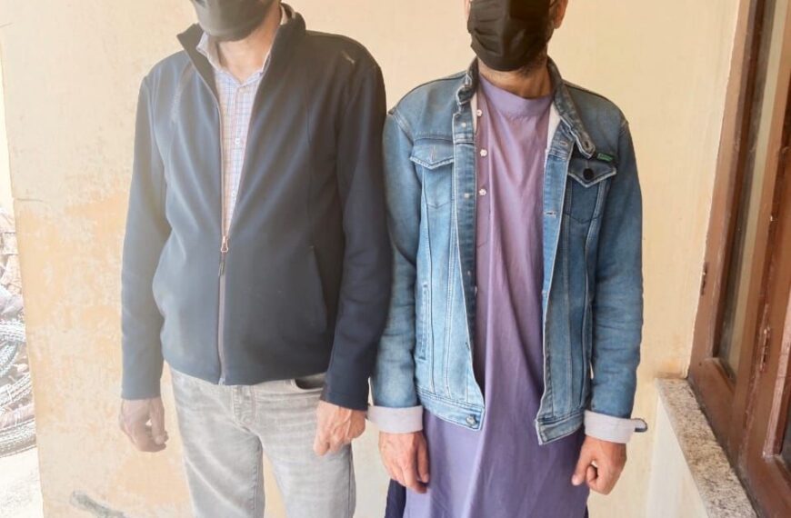 Baramulla police arrest two absconders evading arrest for over 25 years