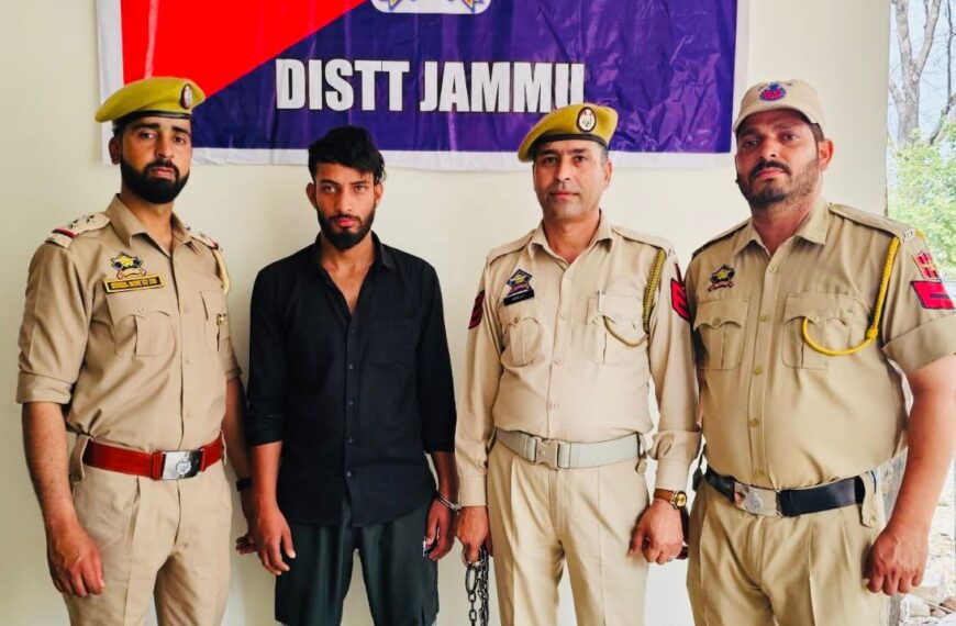 Notorious bovine smuggler booked under PSA by Jammu police