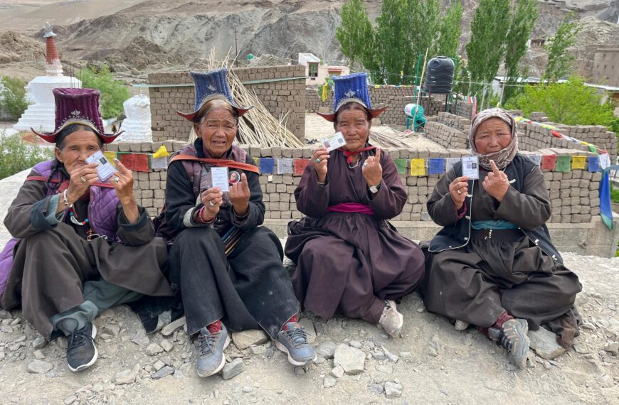 27.87% voter turnout recorded in Ladakh Lok Sabha seat till 11 am