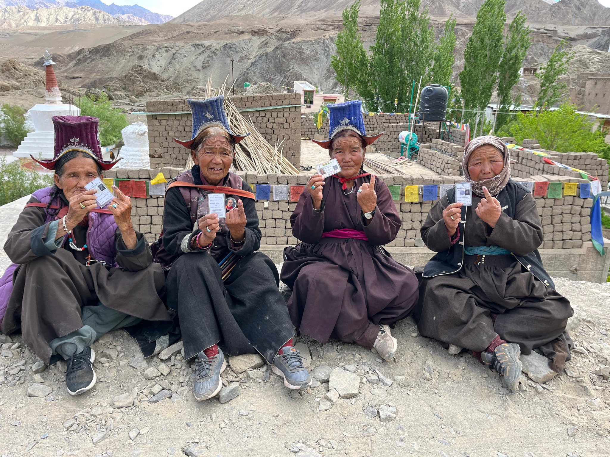 27.87% voter turnout recorded in Ladakh Lok Sabha seat till 11 am