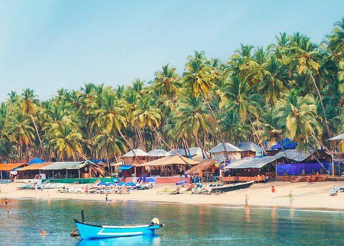 The Image is of the beach of Goa India.