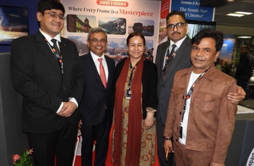 Secretary Information Rehana Batul & Director Information Jatin Kishore Represent J&K at Cannes Film Festival