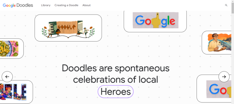 The image shows the google is celebrating Accordion anniversary