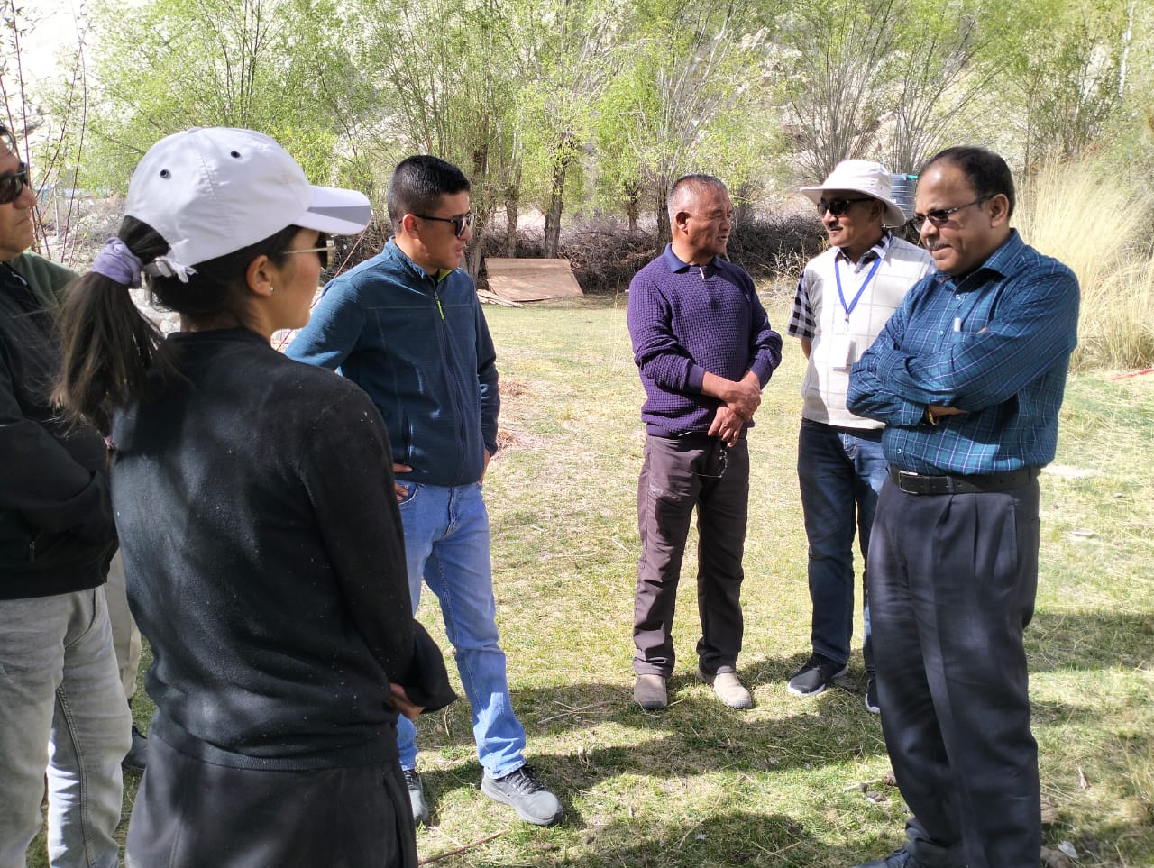 CEO UT Ladakh visits Nubra Valley to Ensure Smooth Lok Sabha Election Preparedness