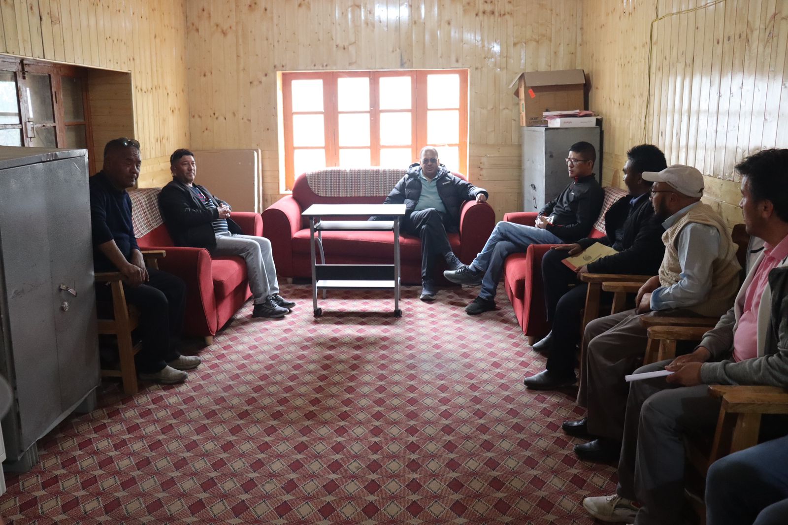 CEO UT Ladakh, Yetindra M. Maralkar, Continues Second Leg of Nubra Valley Tour for Election Preparation Review