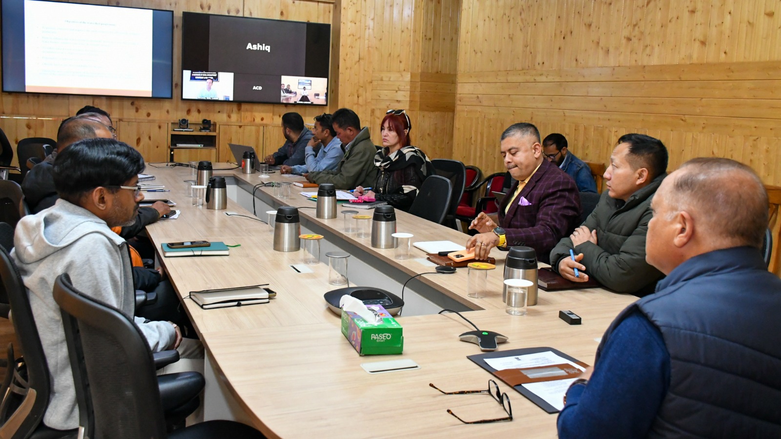 Advisor to UT Ladakh Dr Pawan Kotwal Reviews Annual Action Plan for Watershed Development Component-PMKSY 2.0