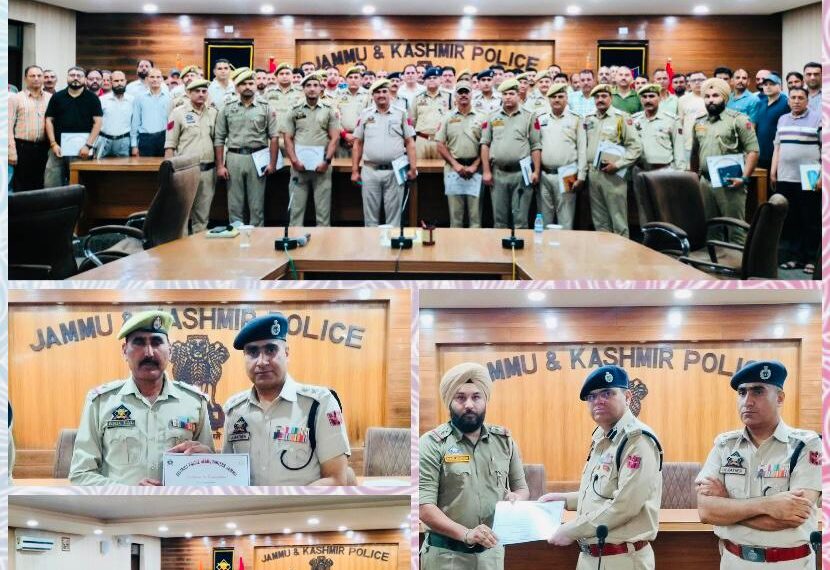 89 police officers conclude training on new criminal laws in Jammu