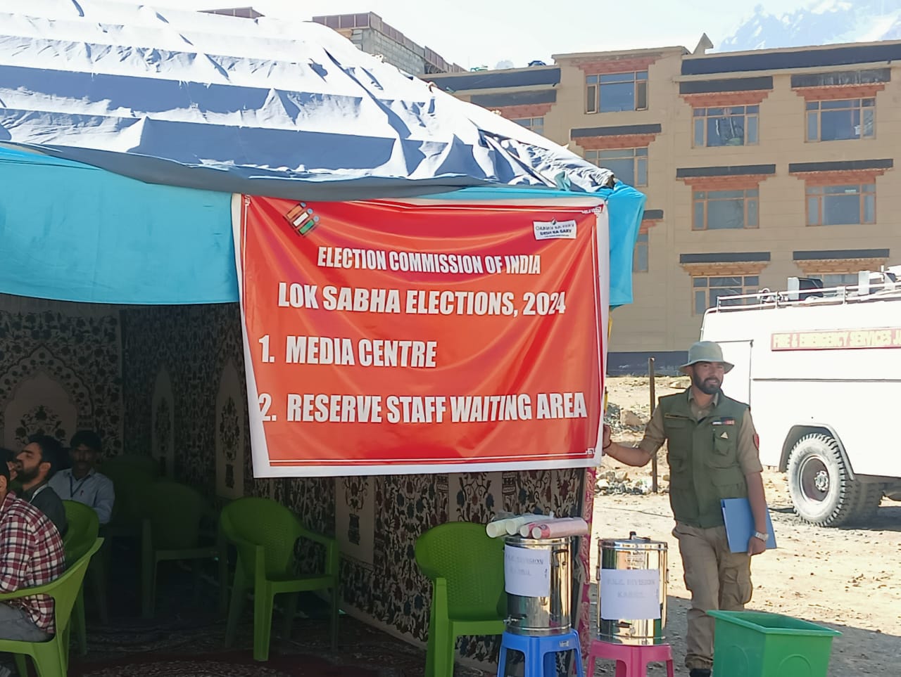 Lok Sabha elections: Counting process begins at Kargil