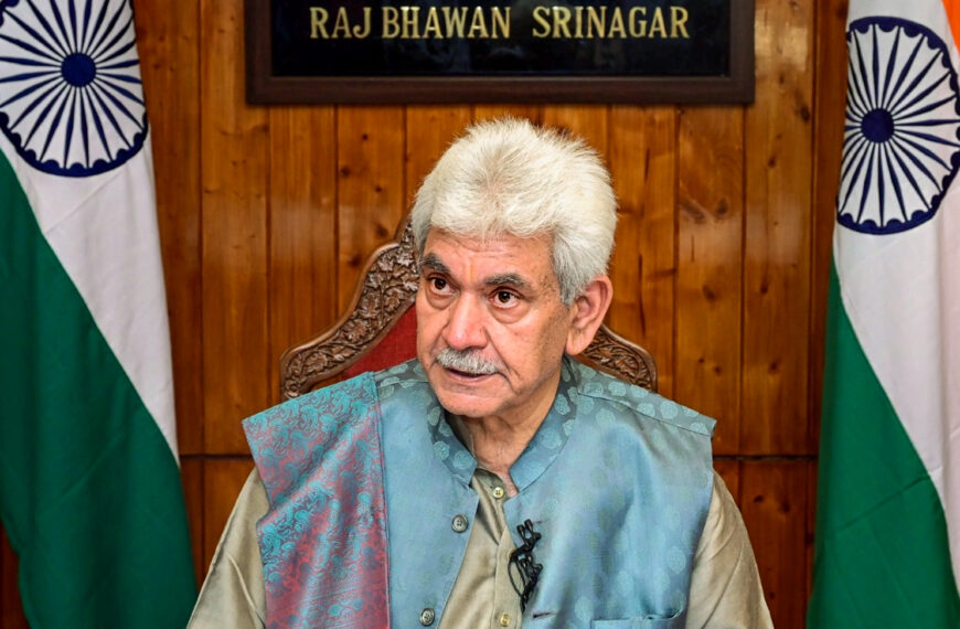 LG Manoj Sinha expresses grief on loss of lives of four soldiers in Doda encounter